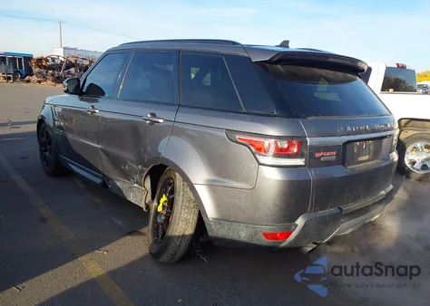 2016 Land Rover Range Rover Sport 5.0L V8 Supercharged/5.0L V8 Supercharged Dynamic из США, поврежденный, VIN SALWR2EF7GA103910